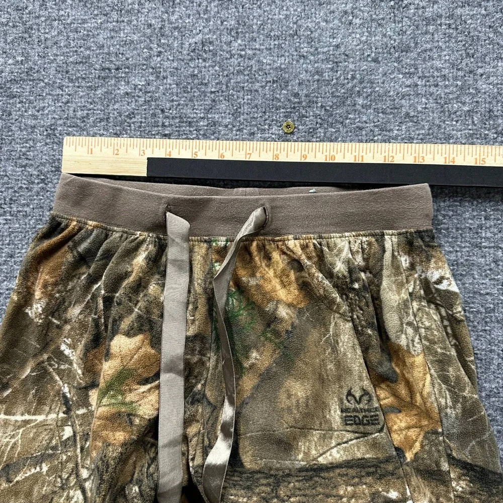 Magellan Lounge Pants Womens Size XS Realtree Edge Camo Fleece Soft Drawstring
